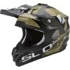 Scorpion Cross Enduro Skorpion VX-15 Air Akra Schwarz Motorradhelm