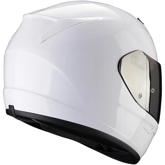 Helm Moto Integral Scorpion Exo-390 Mono Fest Weiß 6 Helm Moto Integral Scorpion Exo-390 Mono Fest Weiß – Bild 6