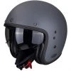 Helm Moto Jet Custom Aus Fiber Scorpion BELFAST Solid Cement Grey
