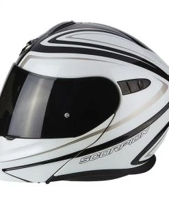 Helm Moto Modular Scorpion Exo-920 Ritzy Schwarz Weiß -Scorpion Geschaft helm moto modular scorpion exo 920 ritzy schwarz weiss 48422