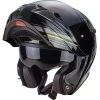 Helm Moto Modular Scorpion Exo-920 Satelliten-Schwarz-Gelb Neon
