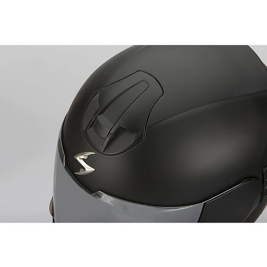 Helm Moto Modular Scorpion Exo-920 Solide Mono Gloss Black 3 Helm Moto Modular Scorpion Exo-920 Solide Mono Gloss Black – Bild 3