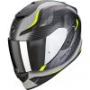 Integral Motorradhelm Scorpion EXO-1400 AIR ATTUNE Matt Grau Schwarz Gelb Fluo