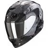 Integral Motorradhelm Scorpion EXO-1400 CARBON AIR CLONER Silber