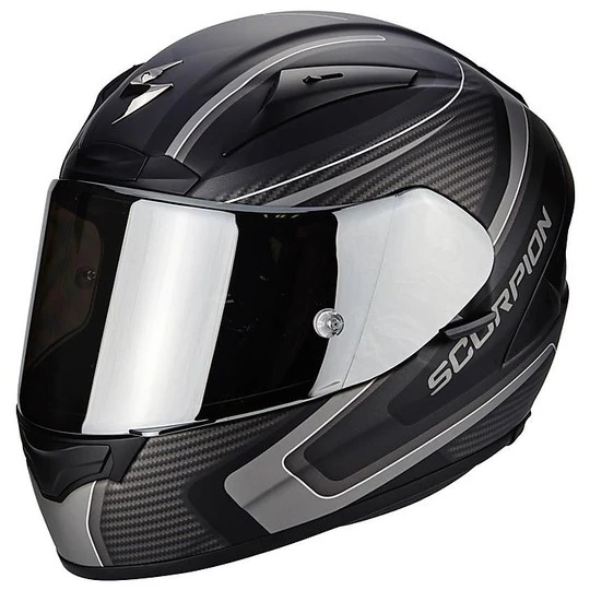 Integral Motorradhelm Scorpion Exo-2000 Carbon Weiß Schwarz Grau 1 Integral Motorradhelm Scorpion Exo-2000 Carbon Weiß Schwarz Grau