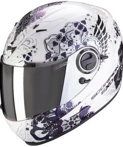 Integral Motorradhelm Scorpion EXO 490 DIVINA Chameleon Weiß