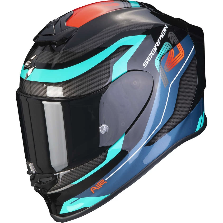 Integral Motorradhelm Scorpion EXO-R1 AIR VATIS Schwarz Blau Rot 1 Integral Motorradhelm Scorpion EXO-R1 AIR VATIS Schwarz Blau Rot