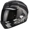 Integralhelm Moto Scorpion Exo-390 Patriot Schwarz Grau,