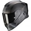 Integrierter Motorradhelm Aus Scorpion Carbon EXO-R1 CARBON AIR MG Matt Schwarz Silber