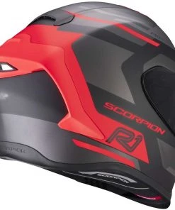 Scorpion Integrierter Motorradhelm Aus Skorpionfaser EXO-R1 AIR ORBIS Mattschwarz Fluorot -Scorpion Geschaft integrierter motorradhelm aus skorpionfaser exo r1 air orbis mattschwarz fluorot 116109
