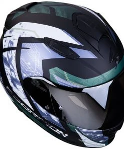 Integrierter Motorradhelm Scorpion EXO 510 Air CLARUS Matt Schwarz Silber -Scorpion Geschaft integrierter motorradhelm scorpion exo 510 air clarus matt schwarz silber 67315