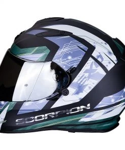 Integrierter Motorradhelm Scorpion EXO 510 Air CLARUS Matt Schwarz Silber -Scorpion Geschaft integrierter motorradhelm scorpion exo 510 air clarus matt schwarz silber 67316