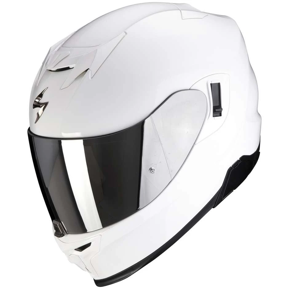 Integrierter Motorradhelm Scorpion EXO-520 AIR Solid White 1 Integrierter Motorradhelm Scorpion EXO-520 AIR Solid White
