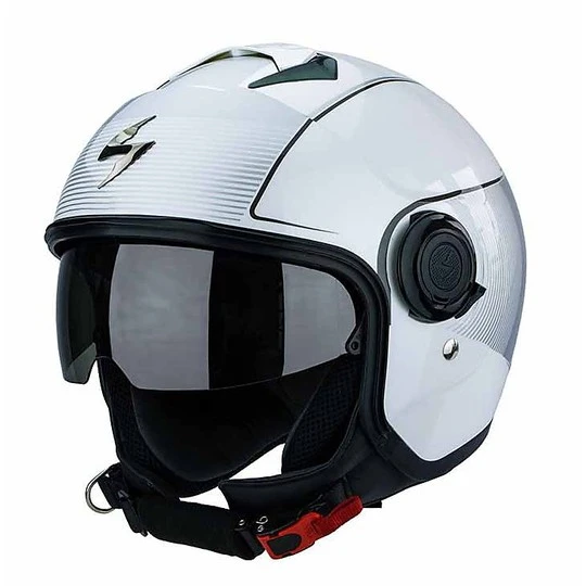 Jet Moto Helm Scorpion Exo-City Solid Black Matt 2 Jet Moto Helm Scorpion Exo-City Solid Black Matt – Bild 2