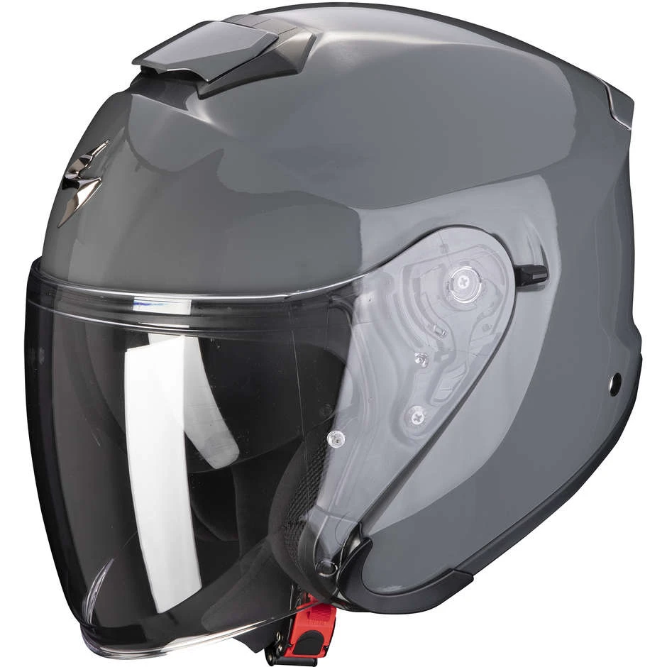 Jet Scorpion EXO-S1 SOLID Cement Grau Motorradhelm 1 Jet Scorpion EXO-S1 SOLID Cement Grau Motorradhelm