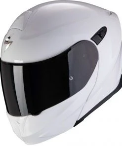 Modularer Motorradhelm Scorpion EXO-920 EVO SOLID Weiß