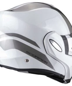 Modularer Motorradhelm Scorpion EXO-TECH FORZA White Pearl Silver -Scorpion Geschaft modularer motorradhelm scorpion exo tech forza white pearl silver 138958