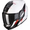 Modularer Motorradhelm Scorpion EXO-TECH PRIMUS White Pearl Black