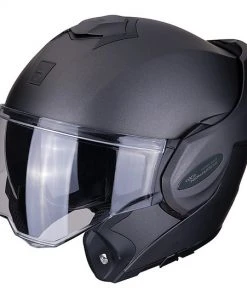 Modularer Motorradhelm Scorpion EXO TECH SOLID Anthrazit Matt