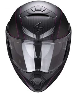 Modularer Motorradhelm Zugelassener P / J Scorpion EXO-930 SKY Matt Schwarz Pink -Scorpion Geschaft modularer motorradhelm zugelassener p j scorpion exo 930 sky matt schwarz pink 116213