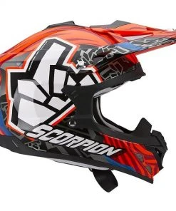 Moto Cross Enduro Helm Scorpion VX-15 Air EVO Rok Bagoros Neon Orange -Scorpion Geschaft moto cross enduro helm scorpion vx 15 air evo rok bagoros neon orange 49055