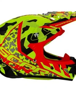Moto Cross Enduro Helm Scorpion VX-21 Air Furio Neon Gelb Schwarz Rot -Scorpion Geschaft moto cross enduro helm scorpion vx 21 air furio neon gelb schwarz rot 48905