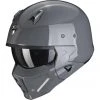 Motorradhelm Jet Scorpion COVERT-X SOLID Grey Cement