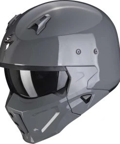 Motorradhelm Jet Scorpion COVERT-X SOLID Grey Cement