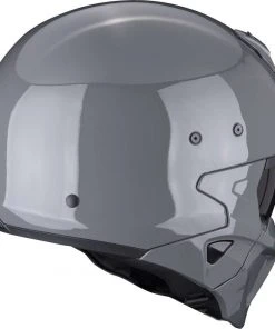 Motorradhelm Jet Scorpion COVERT-X SOLID Grey Cement -Scorpion Geschaft motorradhelm jet scorpion covert x solid grey cement 138889