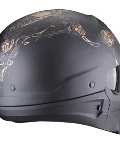 Motorradhelm Jet Scorpion EXO-COMBAT EVO Kalavera Matt Schwarz Gold -Scorpion Geschaft motorradhelm jet scorpion exo combat evo kalavera matt schwarz gold 139187