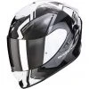 Scorpion EXO-1400 AIR CORSA Integral Motorradhelm Schwarz Weiß