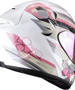 Scorpion EXO-1400 AIR GAIA Integral Motorradhelm Weiß Perlrosa Grün -Scorpion Geschaft scorpion exo 1400 air gaia integral motorradhelm weiss perlrosa gruen 139025