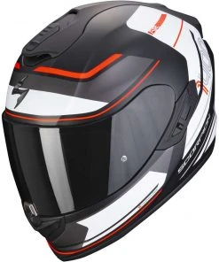 Scorpion EXO-1400 AIR VITTORIA Integral Motorradhelm Matt Schwarz Weiß
