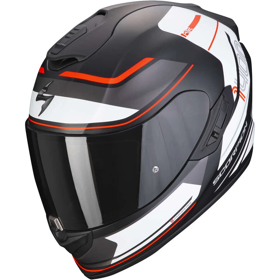 Scorpion EXO-1400 AIR VITTORIA Integral Motorradhelm Matt Schwarz Weiß Scorpion EXO-1400 AIR VITTORIA Integral Motorradhelm Matt Schwarz Weiß -Scorpion Geschaft scorpion exo 1400 air vittoria integral motorradhelm matt schwarz weiss 138719