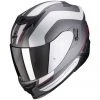 Scorpion EXO-520 AIR LEMANS Integrierter Motorradhelm Opak Silberrot