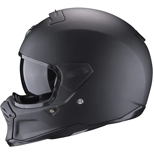 Scorpion Fiberglas Integralhelm Exo-HX1 SOLID Matt Black 5 Scorpion Fiberglas Integralhelm Exo-HX1 SOLID Matt Black – Bild 5