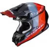 Scorpion VX-16 AIR GEM Schwarz Rot Motorradhelm