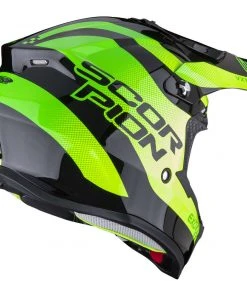 Scorpion VX-16 AIR Soul Schwarz Grün Motorradhelm -Scorpion Geschaft scorpion vx 16 air soul schwarz gruen motorradhelm 138929