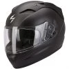 Scorpion Skorpion Exo-1200 Air Solid Integral Motorradhelm Mattschwarz