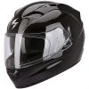 Scorpion Skorpion Exo-1200 Air Solid Integral Motorradhelm Schwarz Glänzend